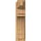 Ekena Millwork Merced Rough Sawn Craftsman Outlooker, Western Red Cedar, 8"W x 20"D x 32"H OUT08X20X32MRC04RWR - alternate 2